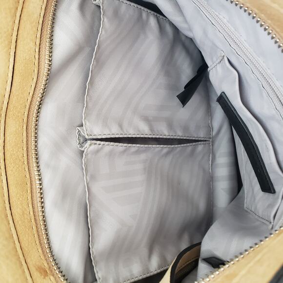 Rebecca Minkoff Crossbody Bag Women Tan Leather Boho Adjustable Strap - Picture 6 of 11